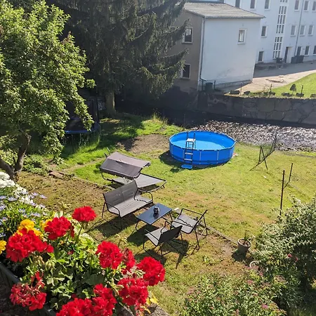 Urlaubsmagie - Ferienwohnung Unterholz - Sauna & Saisonaler Pool * Sebnitz