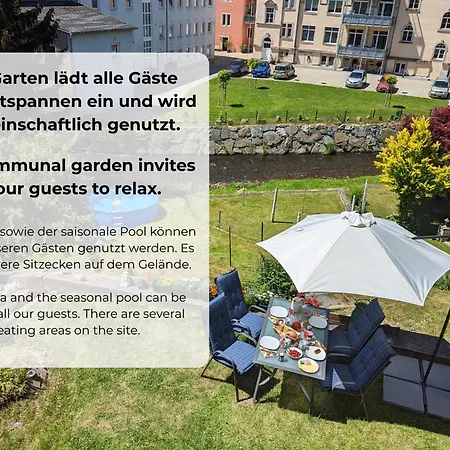 Urlaubsmagie - Ferienwohnung Unterholz - Sauna & Saisonaler Pool Lägenhet Sebnitz